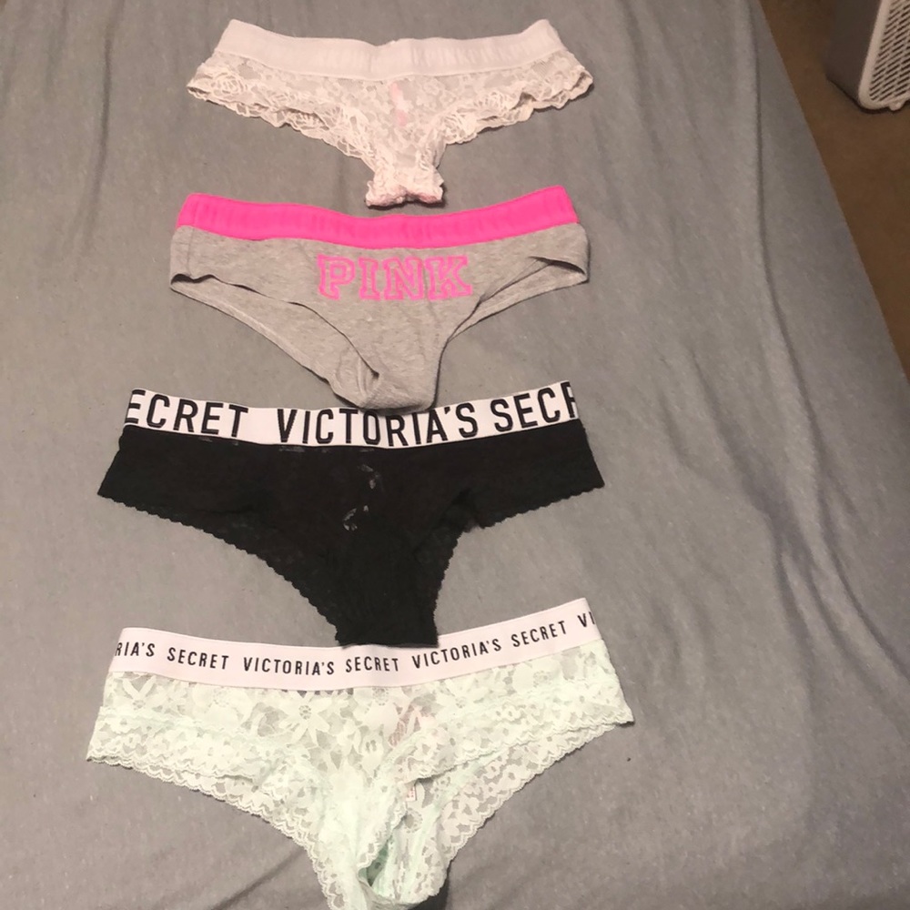 4 pairs of underwear